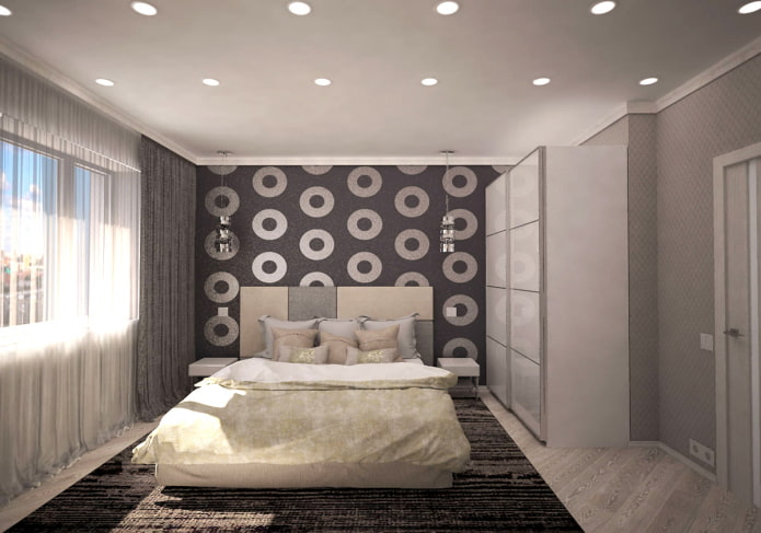 Bedroom in a 44 sq m apartment