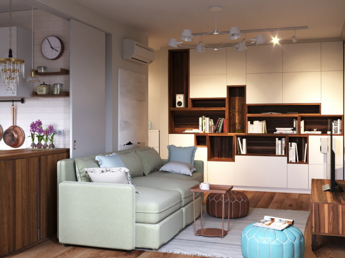 Living room area