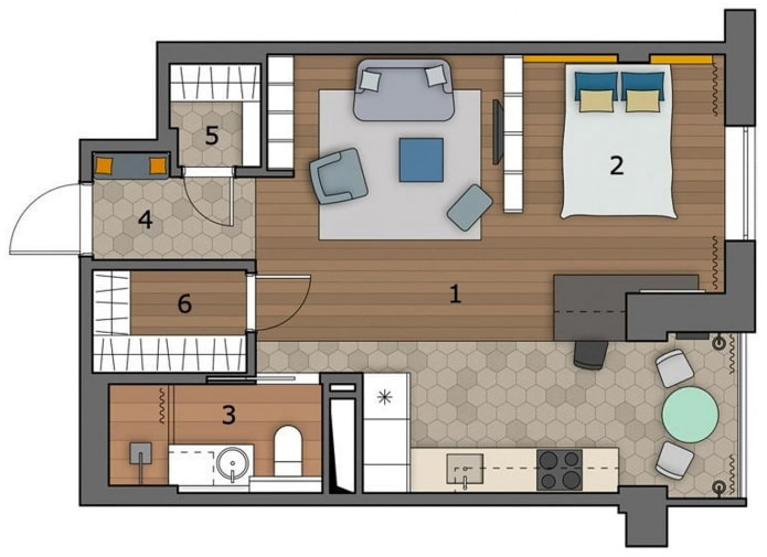 Studio layout