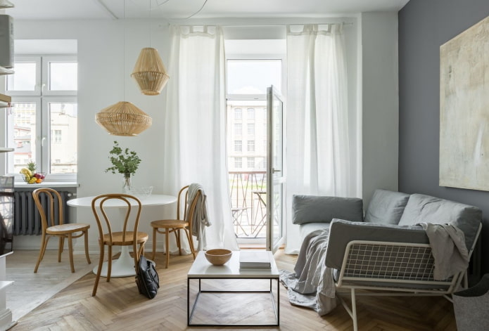 45 square meter apartment interior design