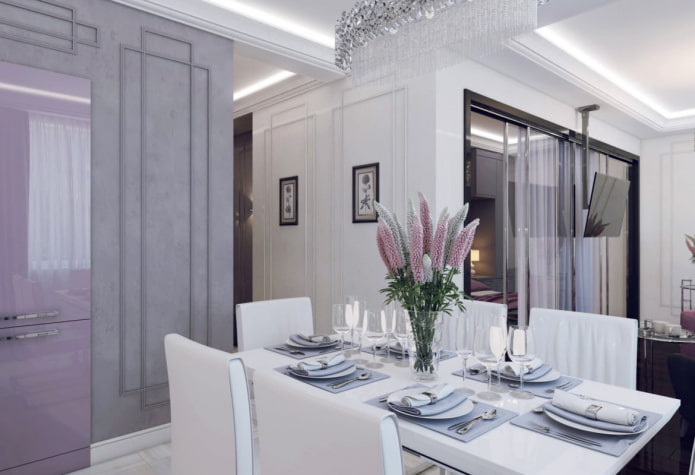 Interior of a 46 m studio