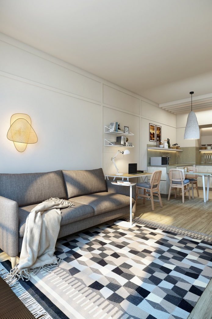 Living room-kitchen