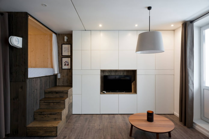 Ceiling-high cabinets