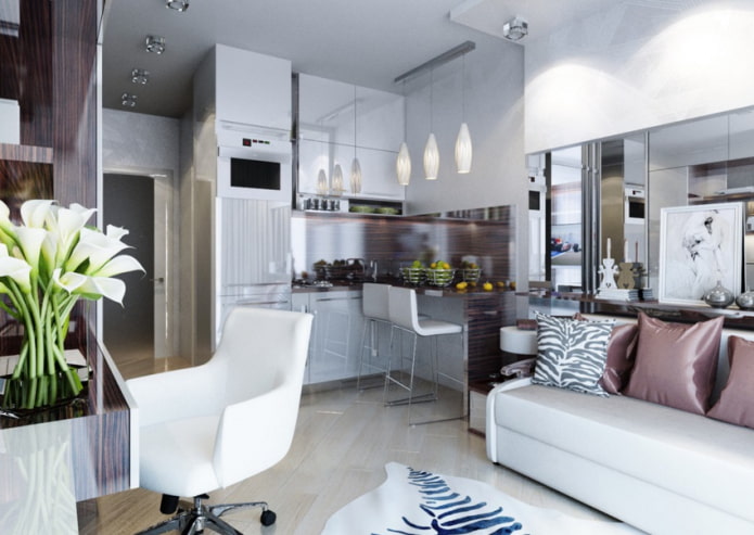 studio apartment layout