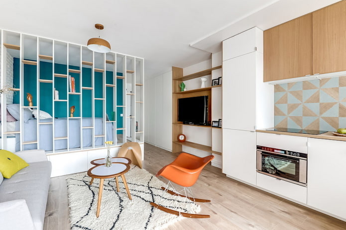 studio apartment interior design