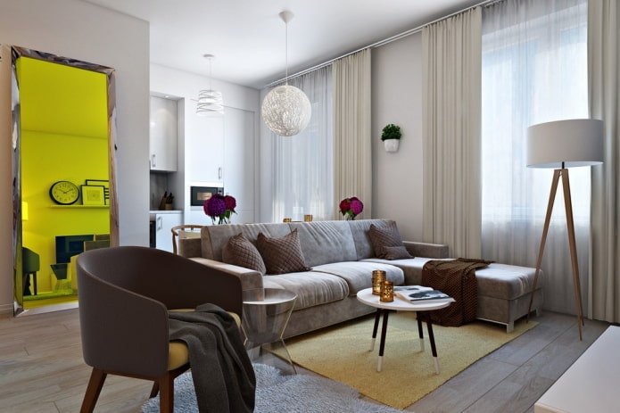 studio apartment layout