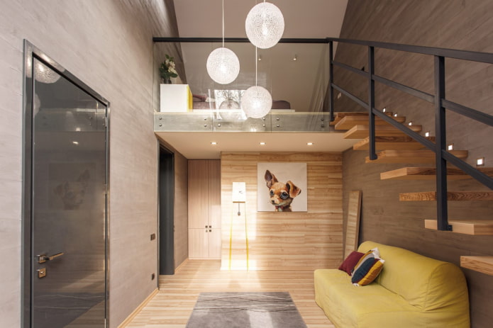 studio apartment interior layout