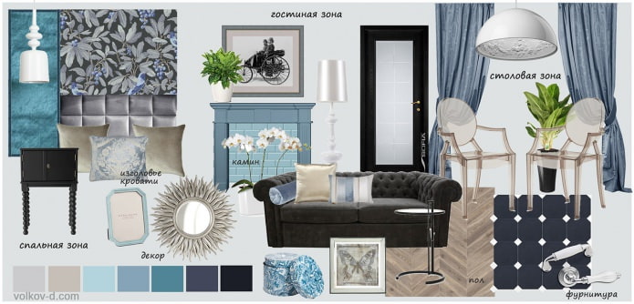 design in neoclassical style