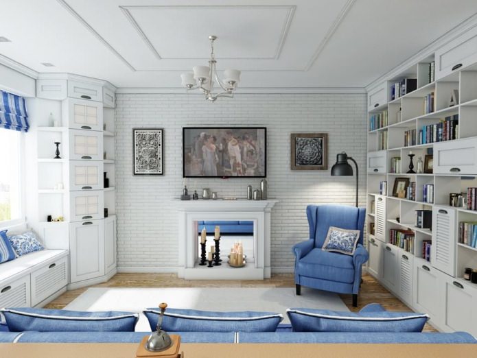 false fireplace