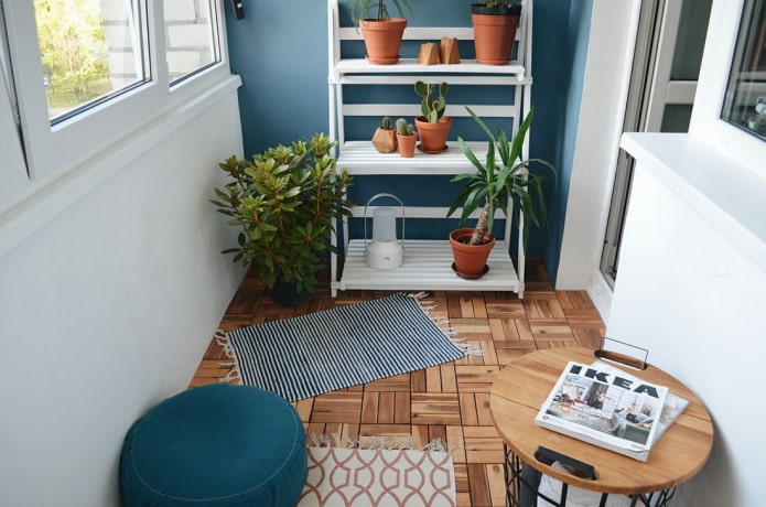 stylish balcony
