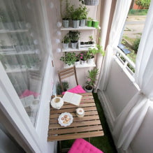 How to beautifully decorate a small balcony-0