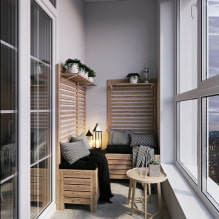 How to beautifully decorate a small balcony-3