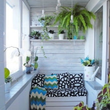 How to beautifully decorate a small balcony-4