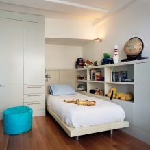 Interior of a small children's room: choosing a color, style, decoration and furniture (70 photos)-8