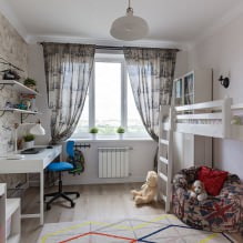 Interior of a small children's room: choosing a color, style, decoration and furniture (70 photos)-6