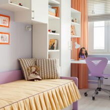 Interior of a small children's room: choosing a color, style, decoration and furniture (70 photos)-11