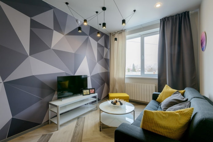 finishing a small living room