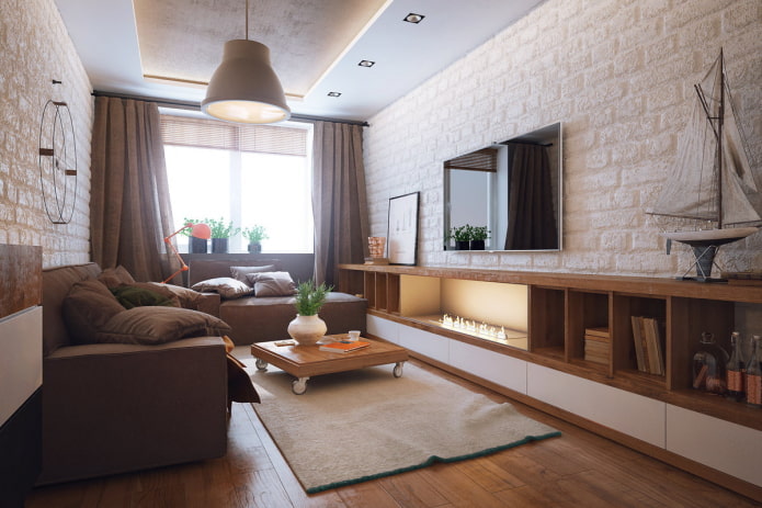 bright living room