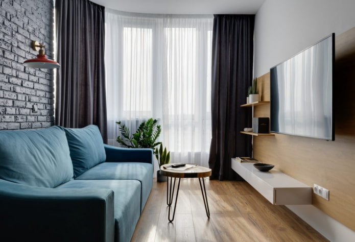 small-sized living room layout