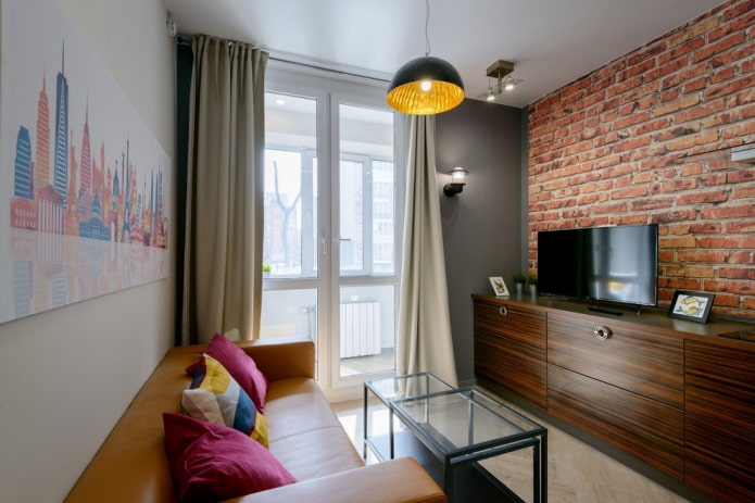 very small hall design