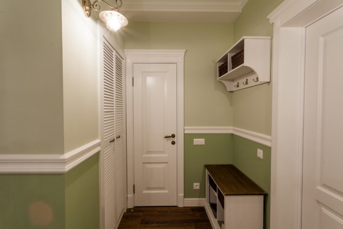 two-color wall decoration