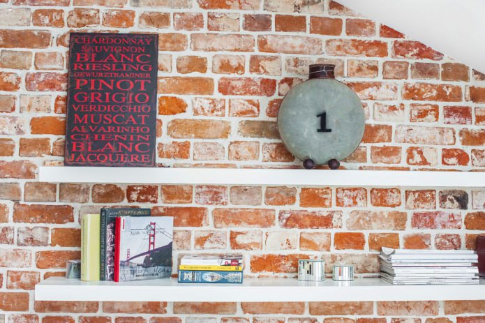 Red brick wall