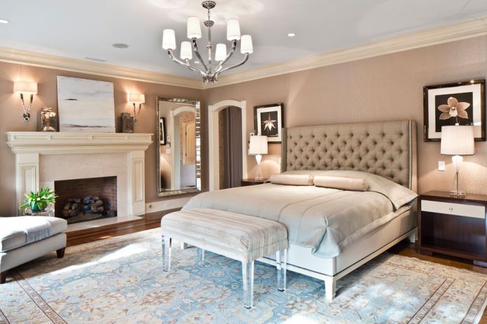 interior opening in the bedroom
