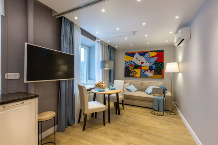 Living room-dining room