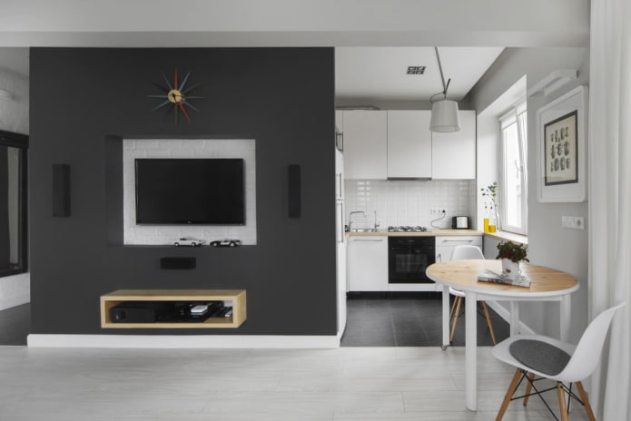 Kitchen-living room