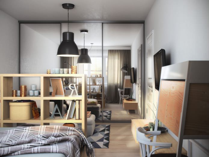 one-room apartment project