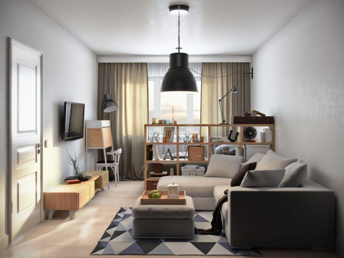 one-room apartment project