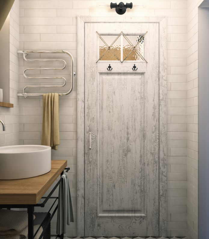 Bathroom design in a one-room apartment-raspashonki