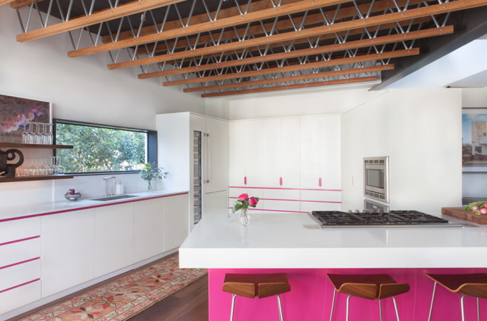 modern kitchen interior