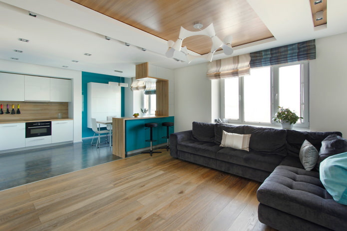 ceiling design in modern style
