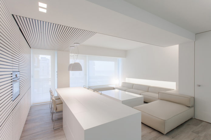 ceiling design in the style of minimalism