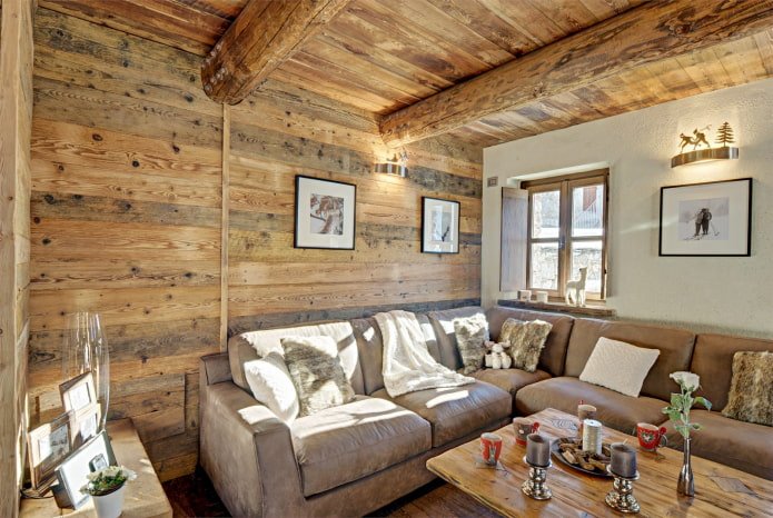 chalet style ceiling design