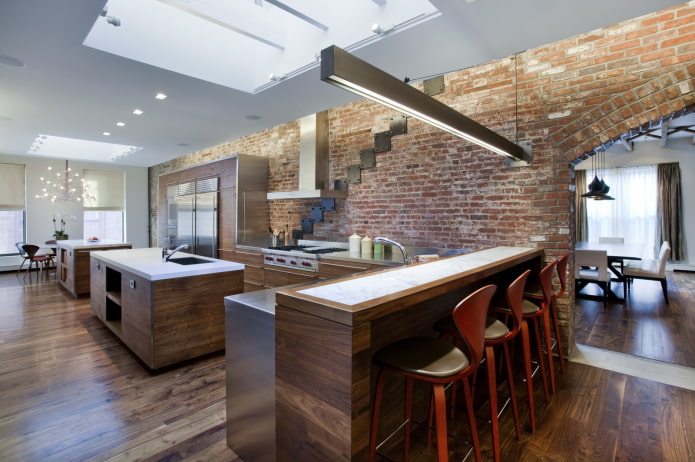 ceiling design in the style of loft