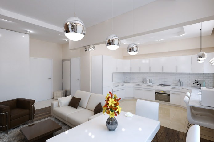 kitchen living room