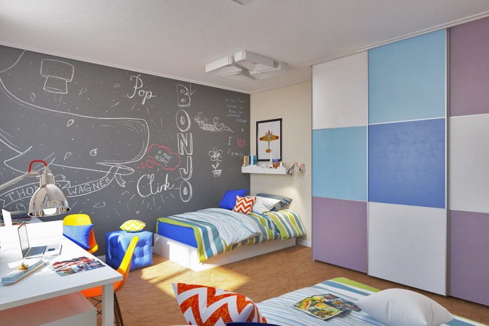 children's room for two boys