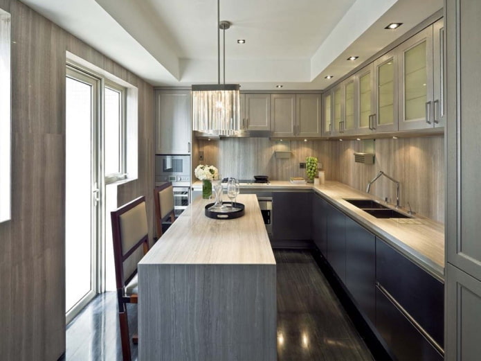 Corner kitchen