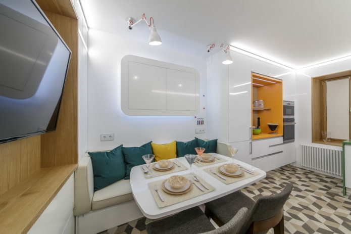 kitchen in modern style