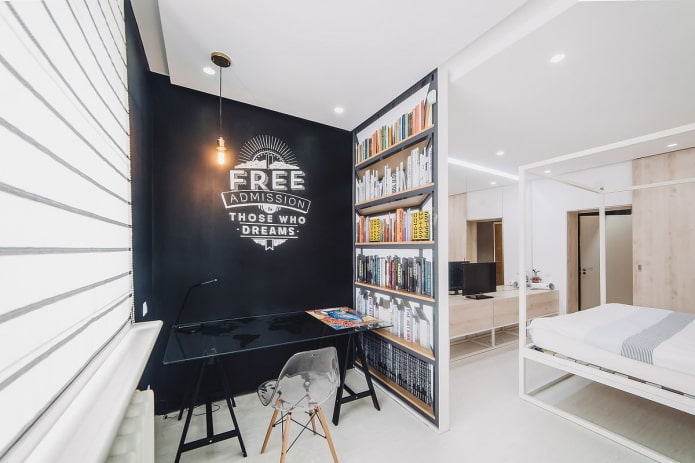 Office in the corner