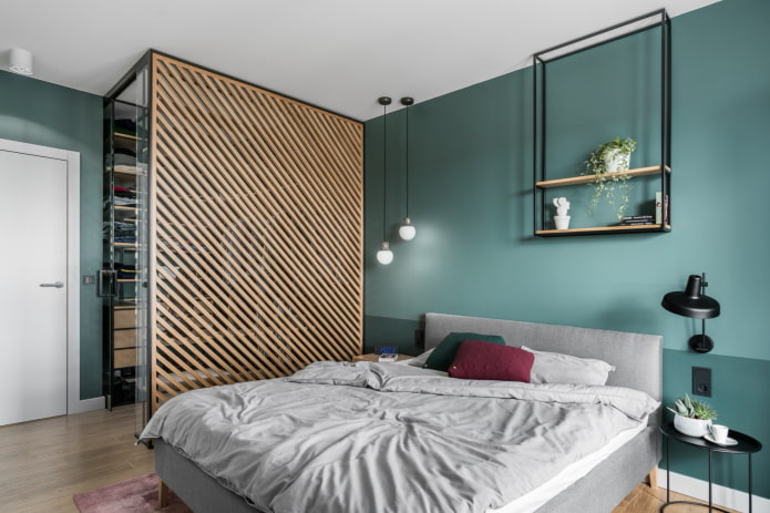 Bedroom with a dressing room