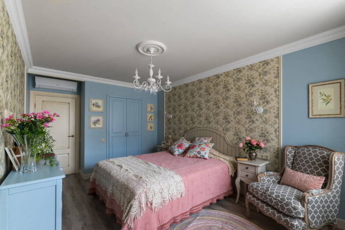Bedroom in Provence style