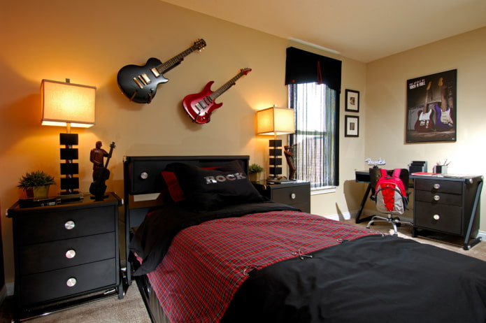 Bedroom for a teenager