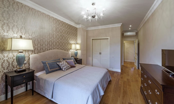 Bedroom with a dressing room