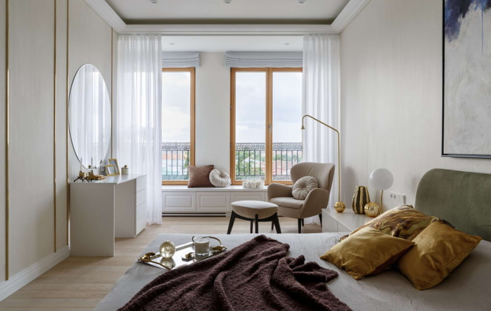 seat on the windowsill