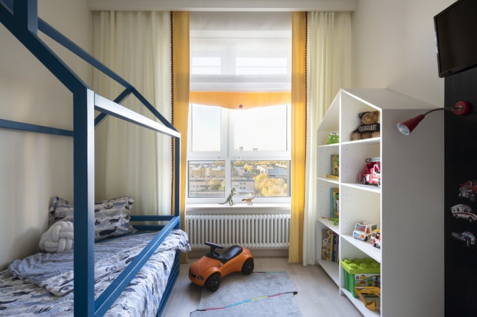 children's bedroom 9 squares