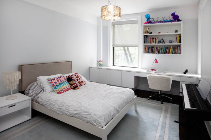 bedroom interior for a girl