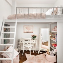 Bedroom design for a girl: photo, design features-10
